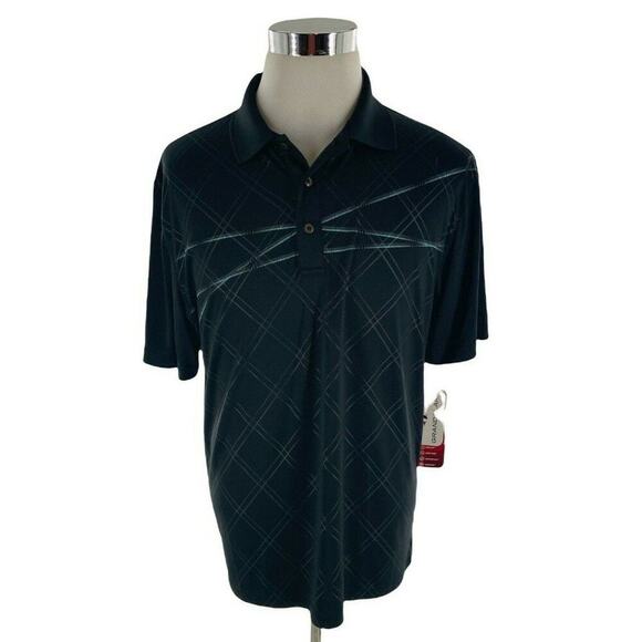 Grand Slam Shirt Mens Size Large Regular Fit Golf Polo Top UPF 50 Fabric NEW - Picture 1 of 11